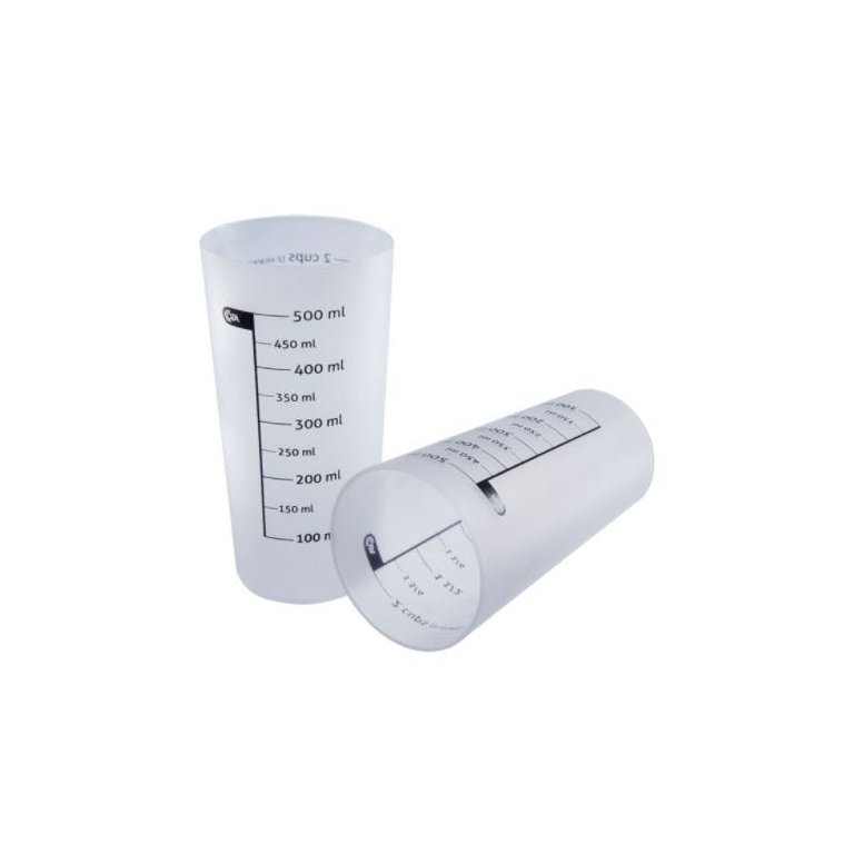 Copo Medidor Mix 8,2 x 8,2 x 16,2 cm 500 ml - Natural Coza