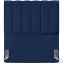 Ver imagem 3 de Cabeceira Cama Box Painel Solteiro 100 cm Dália W01 Suede Azul Marinho - Lyam Decor