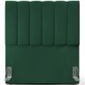 Cabeceira Cama Box Painel Solteiro 100 cm Dália W01 Suede Verde Musgo - Lyam Decor - 3
