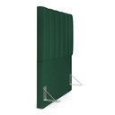 Ver imagem 6 de Cabeceira Cama Box Painel Solteiro 100 cm Dália W01 Suede Verde Musgo - Lyam Decor
