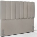 Ver imagem 2 de Cabeceira Cama Box Painel Casal 140cm Dália W01 Linho Bege - Lyam Decor