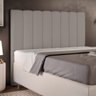 Cabeceira Cama Box Painel Casal 140cm Dália W01 Linho Bege - Lyam Decor - 2