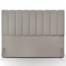 Cabeceira Cama Box Painel Queen 160cm Dália W01 Linho Bege - Lyam Decor - 3