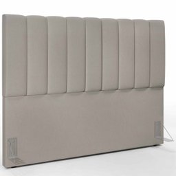 Cabeceira Cama Box Painel Queen 160cm Dália W01 Linho Bege - Lyam Decor - 1
