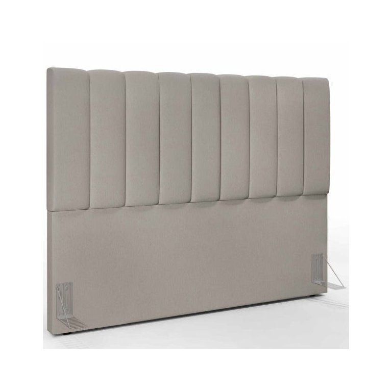 Cabeceira Cama Box Painel Queen 160cm Dália W01 Linho Bege - Lyam Decor