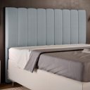 Ver imagem 1 de Cabeceira Cama Box Painel Queen 160cm Dália W01 Suede Cinza - Lyam Decor