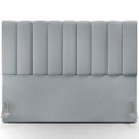 Ver imagem 3 de Cabeceira Cama Box Painel Queen 160cm Dália W01 Suede Cinza - Lyam Decor