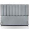 Cabeceira Cama Box Painel Queen 160cm Dália W01 Suede Cinza - Lyam Decor - 3