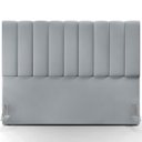 Ver imagem 5 de Cabeceira Cama Box Painel Queen 160cm Dália W01 Suede Cinza - Lyam Decor