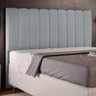 Cabeceira Cama Box Painel Queen 160cm Dália W01 Suede Cinza - Lyam Decor - 2