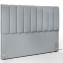 Ver imagem 2 de Cabeceira Cama Box Painel Queen 160cm Dália W01 Suede Cinza - Lyam Decor