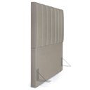 Ver imagem 6 de Cabeceira Cama Box Painel Solteiro 100 cm Dália W01 Linho Bege - Lyam Decor