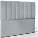Ver imagem 2 de Cabeceira Cama Box Painel Casal 140 cm Dália W01 Suede Cinza - Lyam Decor