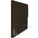 Ver imagem 6 de Cabeceira Cama Box Painel Queen 160 Cm Dália W01 Suede Marrom - Lyam Decor