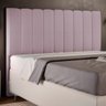 Cabeceira Cama Box Painel Queen 160cm Dália W01 Suede Rosê - Lyam Decor - 2