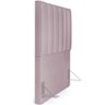 Cabeceira Cama Box Painel Solteiro 100cm Dália W01 Suede Rosê - Lyam Decor - 6