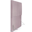 Ver imagem 6 de Cabeceira Cama Box Painel Solteiro 100cm Dália W01 Suede Rosê - Lyam Decor