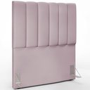 Ver imagem 1 de Cabeceira Cama Box Painel Solteiro 100cm Dália W01 Suede Rosê - Lyam Decor