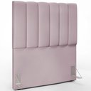 Ver imagem 2 de Cabeceira Cama Box Painel Solteiro 100cm Dália W01 Suede Rosê - Lyam Decor