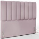 Ver imagem 2 de Cabeceira Cama Box Casal 140 cm Dália W01 Suede Rosê - Lyam Decor