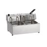 Fritadeira Eletrica Dupla Industrial 10l - Edanca 110v - 3