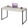 Mesa Escritório Office Estilo Industrial 1,10M com 2 Gavetas - 3