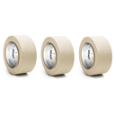 Ver imagem 1 de Kit 3 Fitas Crepe Alltape 48mm x 50m Branca SK710 SK 710