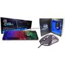KIT Gamer ZE17GAMER Teclado LED + Mousepad RBG Estampa Batman - 2
