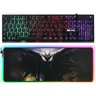 KIT Gamer ZE17GAMER Teclado LED + Mousepad RBG Estampa Batman - 1