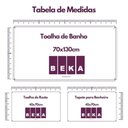 Ver imagem 2 de Jogo 5pçs 2 Banho + 2 Rosto + 1 Tapete P-banheiro 100% Algodão Alta Absorção - Branco