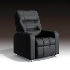 Poltrona do Papai Reclinável Maldivas Preto Corano ref 2501