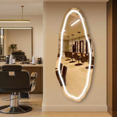 Espelheira 200x70 E05 Polido Sup Par Led Jat 01 Branco Touch
