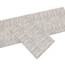 Kit Tapete Passadeira Para Cozinha 1,30m X 45cm Antiderrapante 2 Peças Tear Artesanal Decoração Jacq - 6