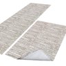 Kit Tapete Passadeira Para Cozinha 1,30m X 45cm Antiderrapante 2 Peças Tear Artesanal Decoração Jacq - 5