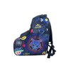 Mochila para Patins Preta Colorida Lobo Store - 5