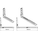 Ver imagem 2 de Suporte de Parede para Fornos / Micro-ondas Mw05Wh Elg