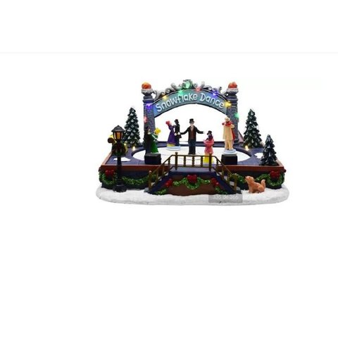 CENARIO NATALINO PATINAÇÃO MOVIMENTO C / LEDS