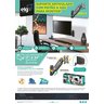 Suporte Articulado de Parede para Monitor, Elg, F410, de 17" a 34", até 9kg Pistão a Gás, Giro 360° - 6