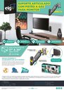 Ver imagem 6 de Suporte Articulado de Parede para Monitor, Elg, F410, de 17" a 34", até 9kg Pistão a Gás, Giro 360°