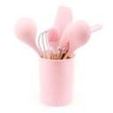 Ver imagem 1 de Conjunto de Utensílios 8 Peças Rosa