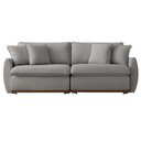 Ver imagem 6 de Sofá Cama Retrátil e Reclinável Inova 270 Cm Braço 15 Cm Meu Sofá Online
