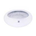 Ver imagem 3 de Vaso Bacia Decorativo Redondo Branco M 13x40 cm - D’Rossi