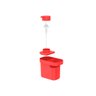 Dispenser Para Detergente e Esponja 650ml - Ou - Vermelho - 2