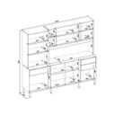 Ver imagem 2 de Kit Cozinha Compacta 10 Portas 3 Gavetas Pleno