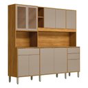 Ver imagem 1 de Kit Cozinha Compacta 10 Portas 3 Gavetas Pleno