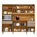 Ver imagem 6 de Kit Cozinha Compacta 10 Portas 3 Gavetas Pleno