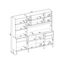 Ver imagem 2 de Kit Cozinha Compacta 10 Portas 3 Gavetas Pleno