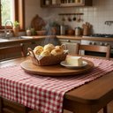 Ver imagem 2 de Prato Giratório Amadeirado Mdf Laminado Mesa de Jantar 45cm