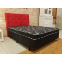 Ver imagem 1 de Cama Box Casal Conjugada Ortopédico (5cm) Colchão Dos Sonhos