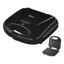 Ver imagem 1 de Sanduicheira Grill 2 em 1 Lanche Chapa Tostex Misteira Belakaza 800w Cor Preto 110v